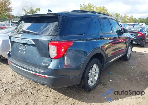 2023 Ford Explorer Xlt z USA, uszkodzony, nr VIN 1FMSK8DH5PGC13640